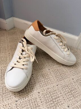 NWT Soludos Ibiza White Leather Sneaker 8-8.5